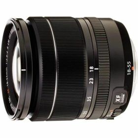 【中古】 フジフィルム FUJIFILM 標準ズームレンズ XF18-55mmF2.8-4 R OIS 当店保証30日間 人気 ミラーレス 一眼レフ 交換レンズ カメラ