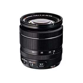 【中古】FUJIFILM X 交換レンズ フジノン ズーム 標準 コンパクト 18-55mm 手ブレ補正 リニアモーター(静音) 絞りリング F XF18-55MMF2.8-4 R LM OIS