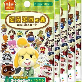 どうぶつの森amiiboカード 第1弾 (5パックセット)