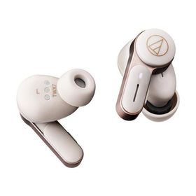 オーディオテクニカ Bluetoothイヤホン ATH-TWX7-WH ノイズキャンセリング機能搭載 完全ワイヤレス(ホワイト) audio-technica