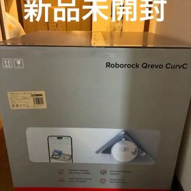 ROBOROCK 新機種 Qrevo CurvC 自動掃除機 ホワイト