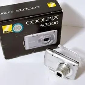 【美品】Nikon ニコン COOLPIX S3300 シルバー