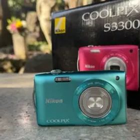 実写美⭕️【動作確認済み】Nikon COOLPIX S3300 BLUE