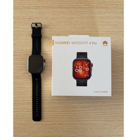 ファーウェイ(HUAWEI)の【おまけ付き新品】HUAWEI WATCH FIT 4 PRO ブラック(腕時計(デジタル))