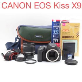 保証付き/canon kiss x9 標準レンズセット/EF 18-55mm