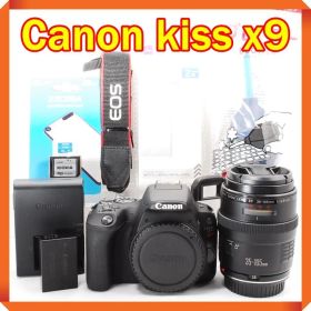 Canon EOS kiss x9 近～中望遠レンズ 一眼レフカメラ スマホ転送