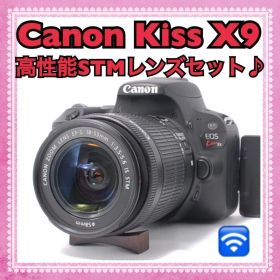 世界最軽量✨Canon Kiss X9 標準レンズセット スマホ転送＆自撮り