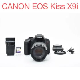 デジタル一眼レフカメラ/Canon EOS Kiss X9i/望遠レンズセット