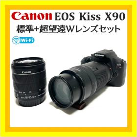 春の思い出撮影に✨ Canon EOS Kiss X90 Wズームレンズセット