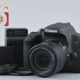 【中古】Canon キヤノン EOS Kiss X9i + EF-S 18-55mm f/4-5.6 IS STM シャッター回数僅少