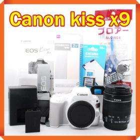 Canon EOS kiss x9 一眼レフカメラ スマホ転送 希少ホワイト