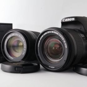 Canon デジタル一眼レフカメラ EOS Kiss X9 ブラック ダブルズームキット EF-S18-55mm/EF-S55-250mm付属 EOSKISSX9BK-WKIT