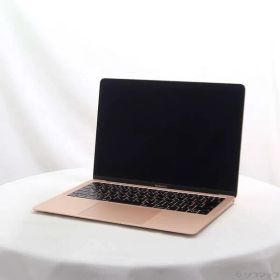 ソフマップ 〔中古品〕 MacBook Air 13.3-inch Mid-2019 MVFN2J／A Core_i5 1.6GHz 8GB SSD256GB ゴールド 〔10.15 Catalina〕【258】