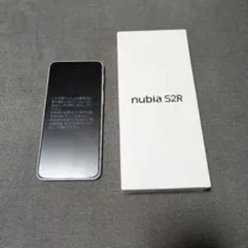 【新品同様】 nubia S2R スマホ本体 ホワイト 2026/02購入