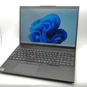 Lenovo ThinkPad L16 Gen 1 AMD ブラック【R5 PRO 7535U 16G 512G(SSD) 1GbE WiFi 16LCD(1920x1200)】