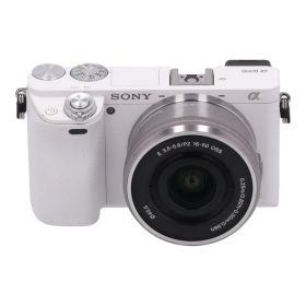 中古 ミラーレス一眼 パワーズームレンズキット/α6000SONY ソニーILCE-6000L 3090359コンディションランク【B】（商品 No.24-0）