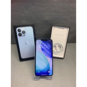 アイフォーン(iPhone)の超美品 国内版 SIMフリー iPhone13 Pro 128GB シエラブルー(スマートフォン本体)