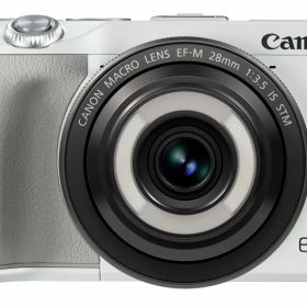 【中古】【非常に良い】Canon ミラーレス一眼カメラ EOS M3(ホワイト)・クリエイティブマクロ レンズキット EOSM3WH-CMLK