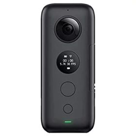 【中古-非常に良い】 Insta360 ONE X 5.7K 超 動画 手ブレ補正機能FlowState 360度アクションカメラ 高速WiFi iphone Android対応 (SDカード別売り V30ビデオス