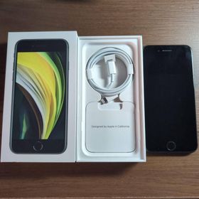 アップル(Apple)のApple iPhone SE 第2世代 (64GB, ブラック)(スマートフォン本体)