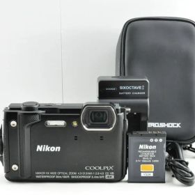 Nikon COOLPIX W300 ブラック 防水 デジタルカメラ