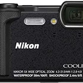 Nikon デジタルカメラ COOLPIX W300 BK クールピクス 1605万画素 ブラック 防水 耐寒 防塵