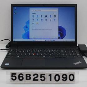 Lenovo ThinkPad E590 Core i5 8265U 1.6GHz/16GB/256GB(SSD)/15.6W/FWXGA(1366x768)/Win11 【56B251090】