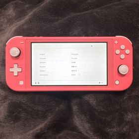 Switch スイッチ ライト ピンク 本体 初期化済 ピンク （171