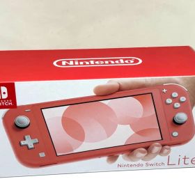 早い者勝ち！Nintendo Switch Lite コーラル 本体 箱付 美品