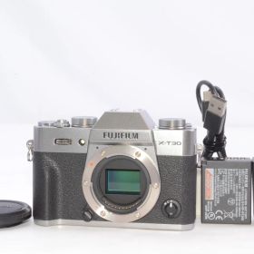 富士フイルム ミラーレス一眼カメラ X-T30ボディ チャコールシルバー X-T30-CS