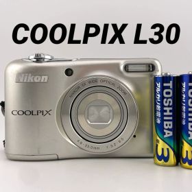 乾電池式/実写美⭕️良品【動作確認済】Nikon COOLPIX L30