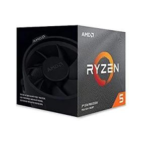 【中古】「非常に良い」AMD Ryzen 5 3600X with Wraith Spire cooler 3.8GHz 6コア / 12スレッド 35MB 95W（国内） 100-100000022BOX