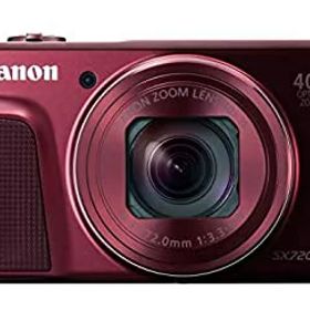 【中古】(非常に良い)Canon デジタルカメラ PowerShot SX720 HS レッド 光学40倍ズーム PSSX720HSRE