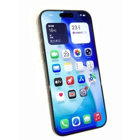 中古 Apple iPhone16 Pro Max 256GB ブラックチタニウム MYWG3J／A SIMフリー ※赤ロム保証あります