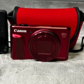 【美品】Canon PowerShot SX720 HS レッド 光学40倍