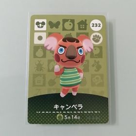 ニンテンドースイッチ(Nintendo Switch)のamiiboカード あつ森 232 キャンベラ(その他)