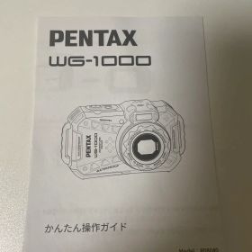 PENTAX WG-1000 防水カメラ