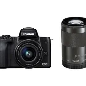 Canon EOS Kiss M ダブルズームキット ブラック