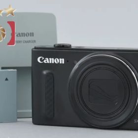 【中古】Canon キヤノン PowerShot SX610 HS ブラック コンパクトデジタルカメラ