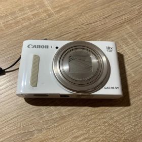 8714 Canon PowerShot SX610 HS ホワイト デジカメ ジャンク品