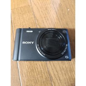ソニー(SONY)の動作確認済み 極美品 SONY Cyber-shot DSC-WX350 黒(コンパクトデジタルカメラ)