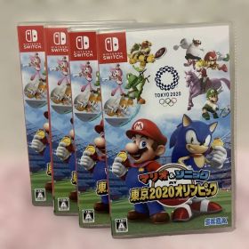 Switch マリオ&ソニック AT 東京2020オリンピック スイッチ 4本