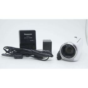 【B2156】 Panasonic HC-V480MS ホワイト パナソニック(ビデオカメラ)