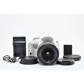 CANON EOS Kiss X7 レンズキット ホワイト デジタル一眼カメラ(デジタル一眼)