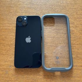 Apple iPhone 13 ミッドナイト ifaceケース付き