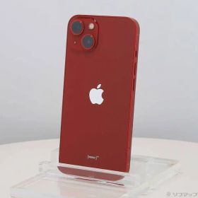 ソフマップ 〔中古品〕 iPhone13 128GB プロダクトレッド MLNF3J／A SIMフリー【262】