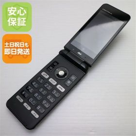 安心保証付 良品中古 au KYF31 GRATINA 4G ブラック 中古本体
