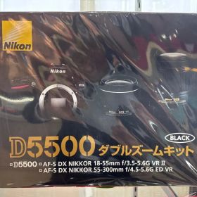 【中古】D5500 ダブルズームキット（基本ガイド付き）