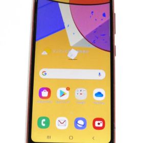 SAMSUNG GALAXY A21 レッド SC-42A SIMロック解除済み