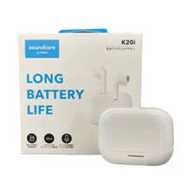 ANKER (アンカー) Soundcore K20i サウンドコア ワイヤレスイヤホン A3994N11 ホワイト 家電/036